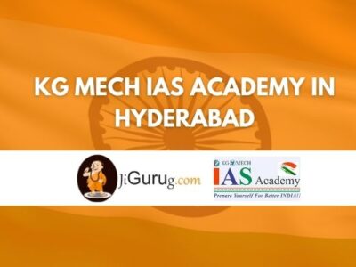 KG Mech IAS Academy in Hyderabad Review