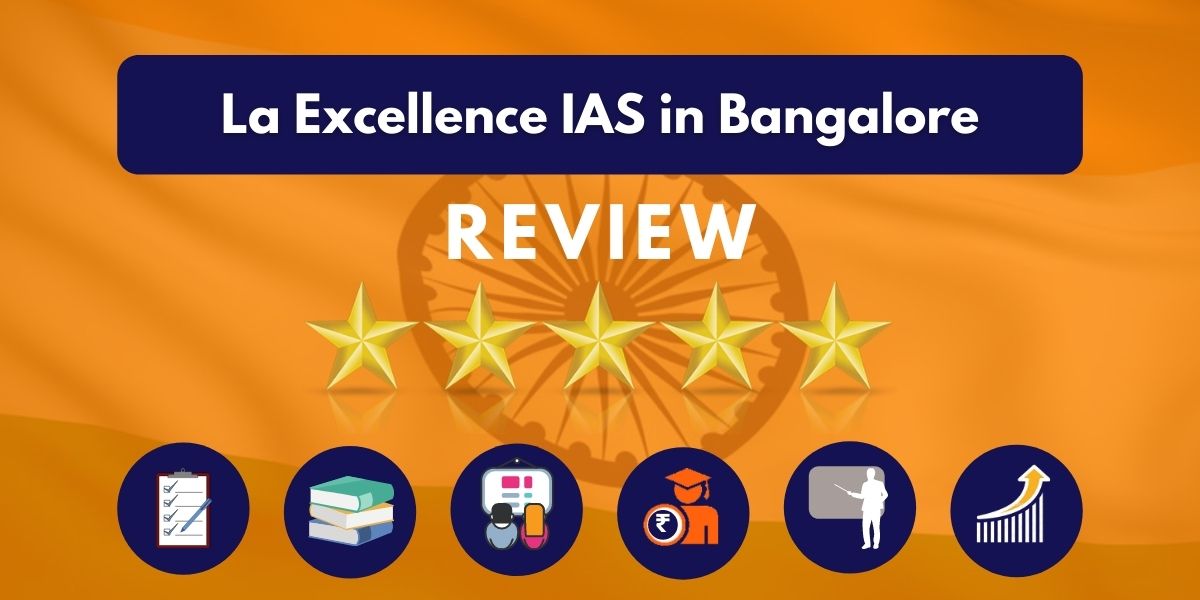 La Excellence IAS Coaching in Bangalore review
