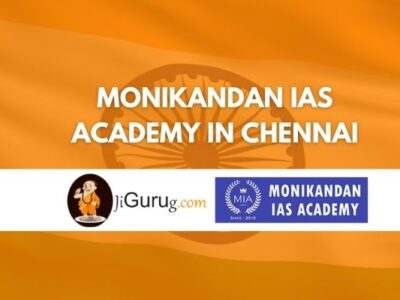 Monikandan IAS Academy in Chennai Review