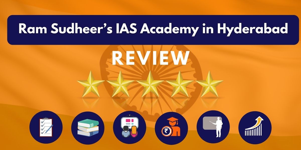Ram Sudheer’s IAS Academy in Hyderabad Review