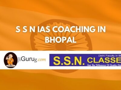 S S N IAS Coaching in Bhopal Review