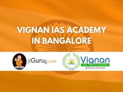 Vignan IAS Academy in Bangalore Review