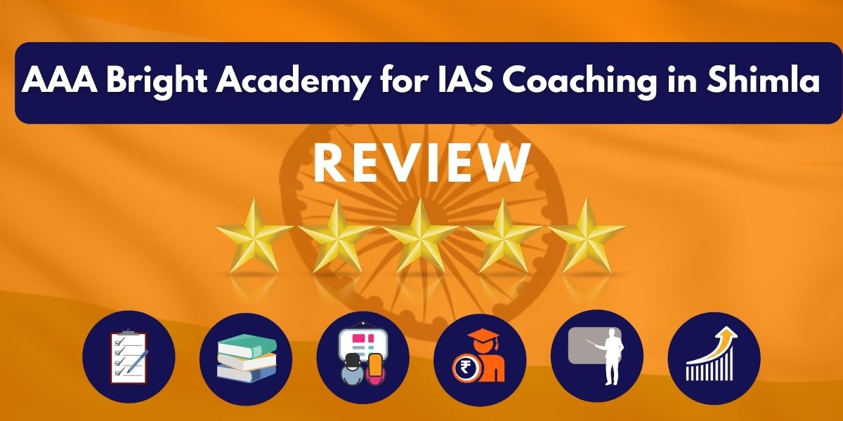 AAA Bright Academy for IAS Coaching in Shimla Review