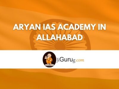 Aryan IAS Academy in Allahabad Review