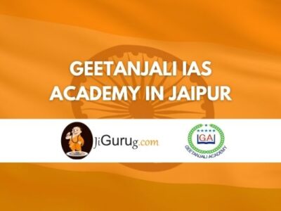 Geetanjali IAS Academy in Jaipur Review