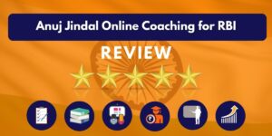 Review of Anuj Jindal Online Coaching for RBI