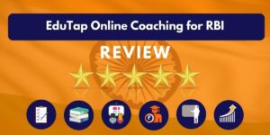 Review of EduTap Online Coaching for RBI