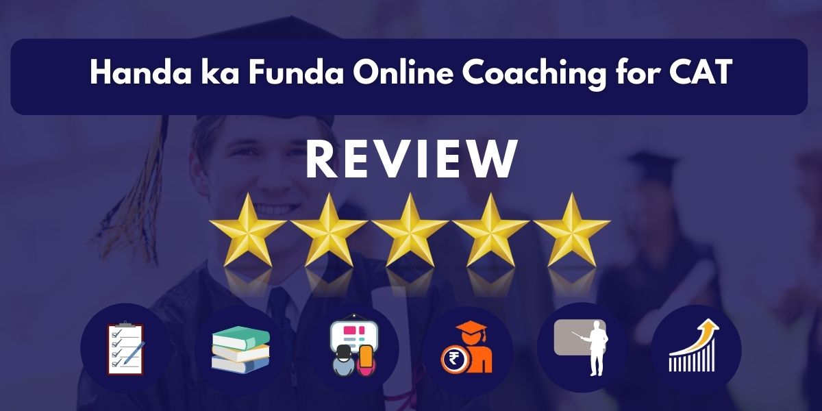 Review of Handa ka Funda Online Coaching for CAT