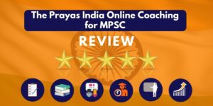 Review of The Prayas India Online Coaching for MPSC