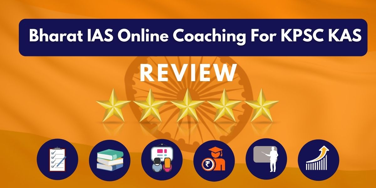 Bharat IAS Online Coaching For KPSC KAS Review