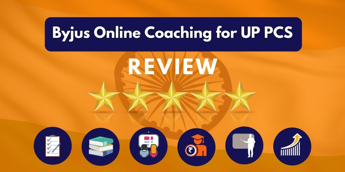 Byjus Online Coaching for UP PCS Review