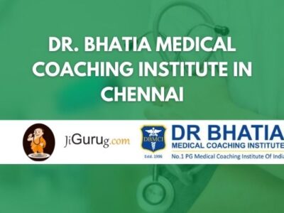 Dr. Bhatia Medical Coaching Institute in Chennai Review