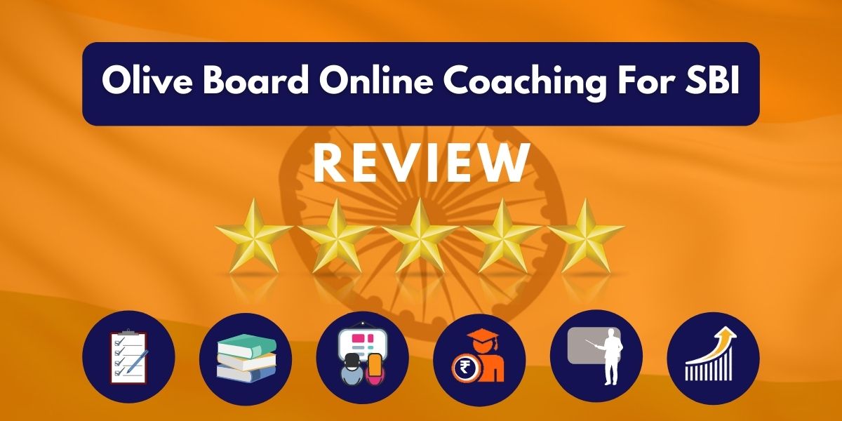 Olive Board Online Coaching For SBI Review