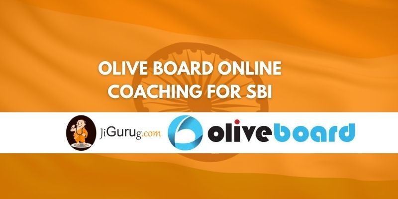Review of Olive Board Online Coaching For SBI