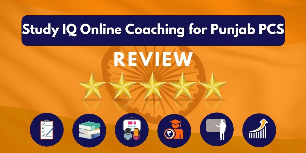 Study IQ Online Coaching for Punjab PCS Review