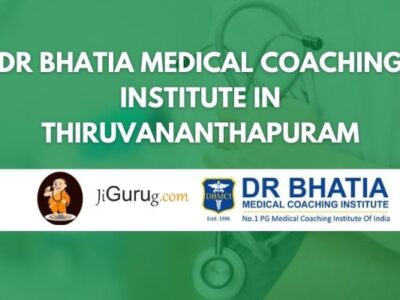 Dr Bhatia Medical Coaching Institute in Thiruvananthapuram Review