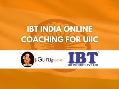 IBT India Online Coaching for UIIC Review