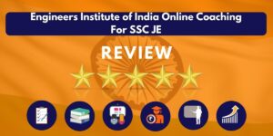Review of Engineers Institute of India Online Coaching For SSC JE
