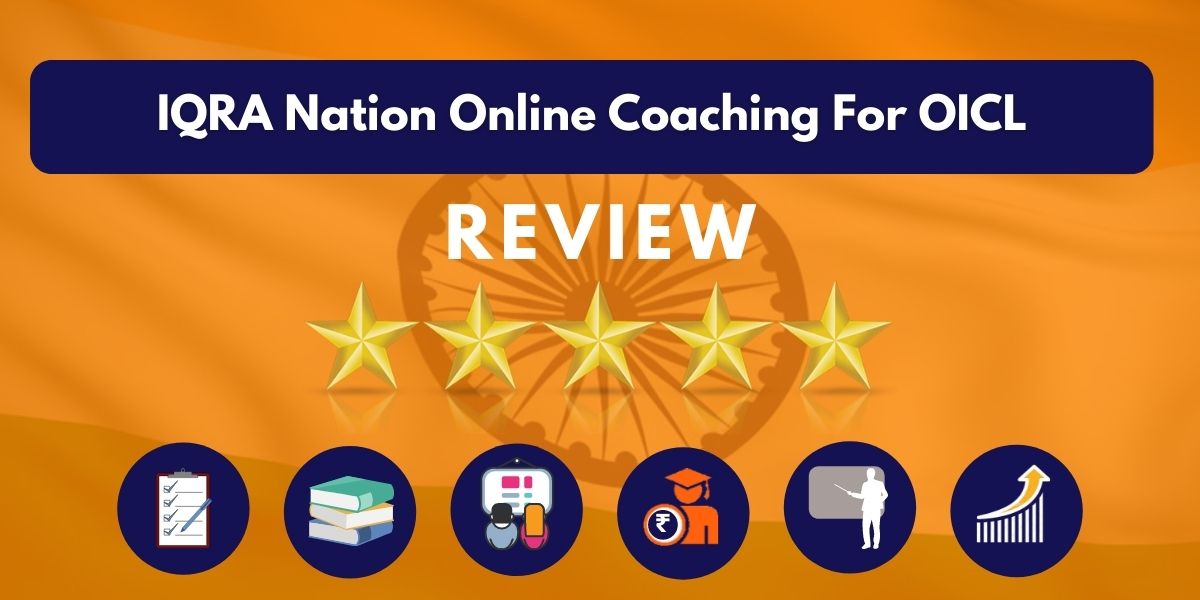 Review of IQRA Nation Online Coaching For OICL