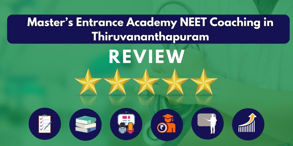 Review of Master’s Entrance Academy NEET Coaching in Thiruvananthapuram