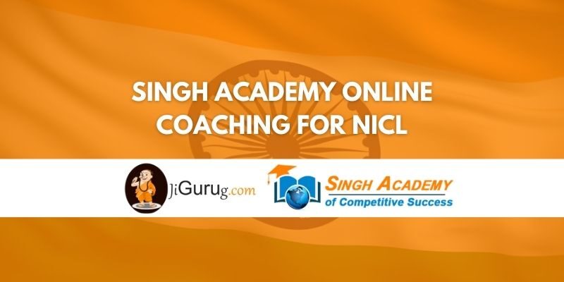 Singh Academy Online Coaching For NICL Review