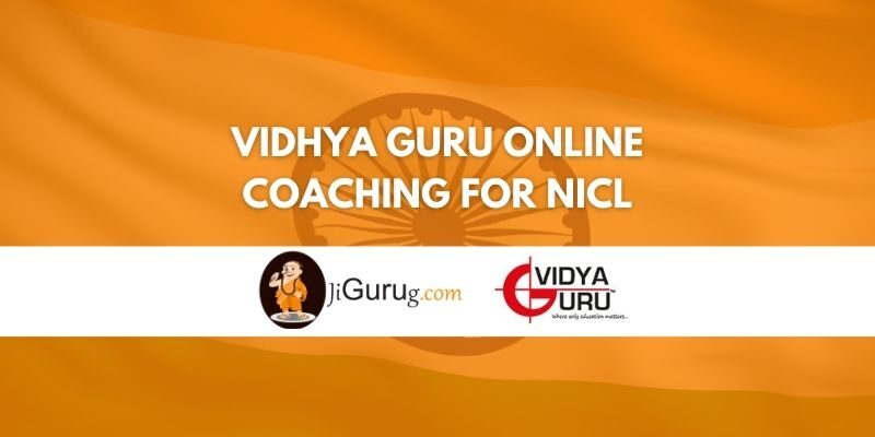 Vidhya Guru Online Coaching For NICL Review