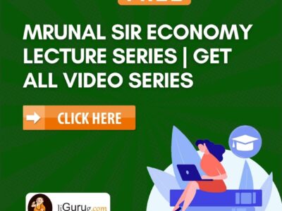 Mrunal Sir Economy Lecture Series