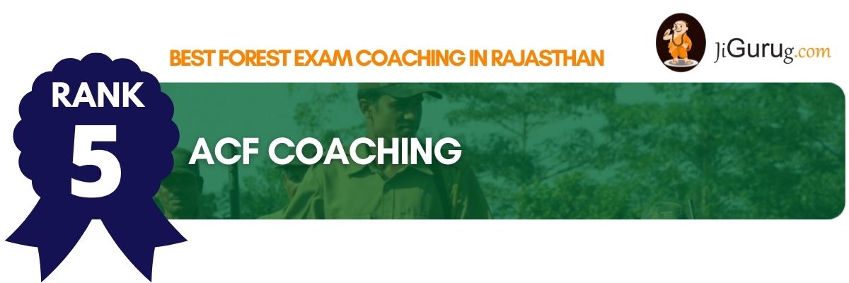 Top Forest Exam Coaching in Rajasthan