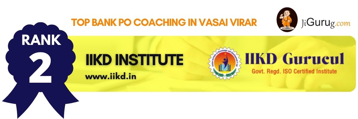 Top Bank PO Coaching in Vasai Virar