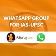 Whatsapp group for IAS