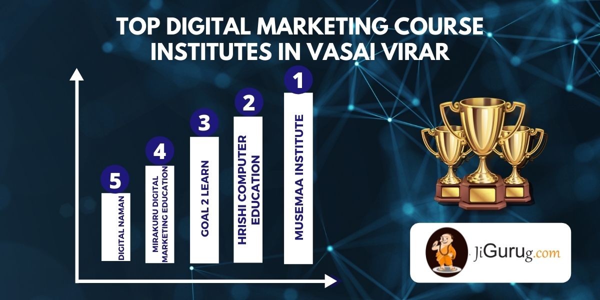 List of Top Digital Marketing Courses Institute in Vasai Virar