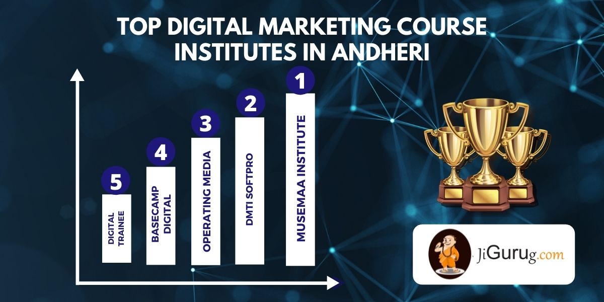 List of Top Digital Marketing Courses Institutes in Andheri