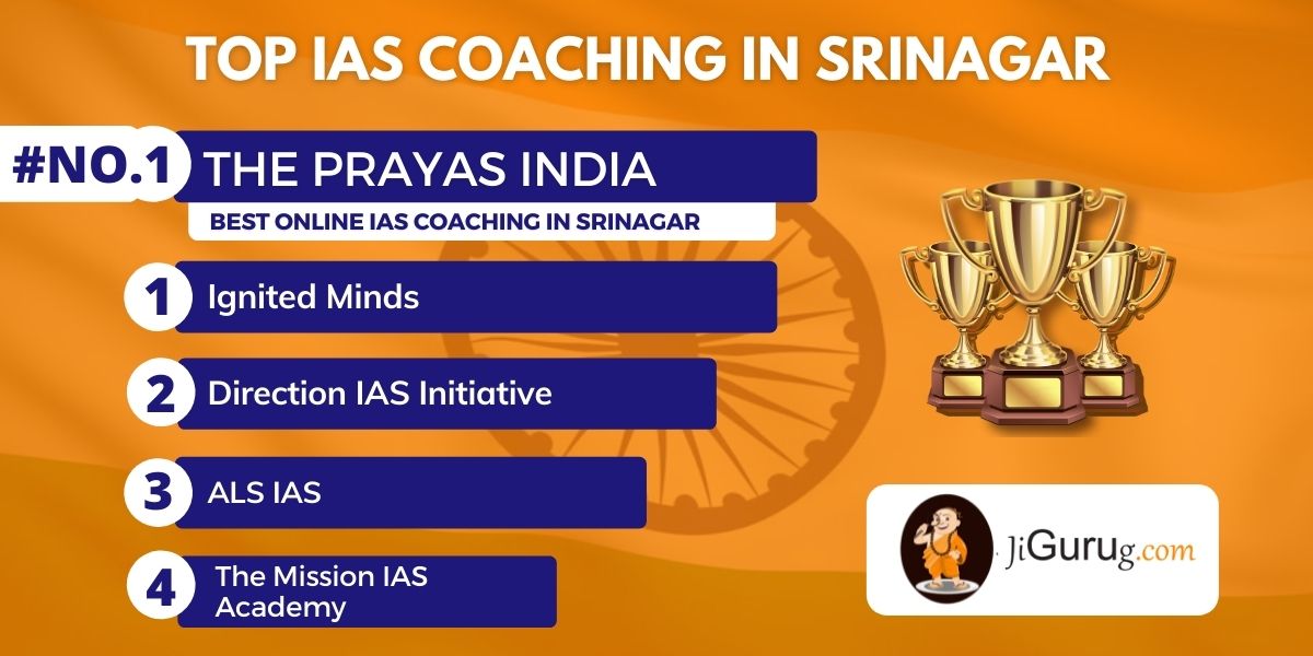 List of Top IAS Coaching Institutes in Srinagar