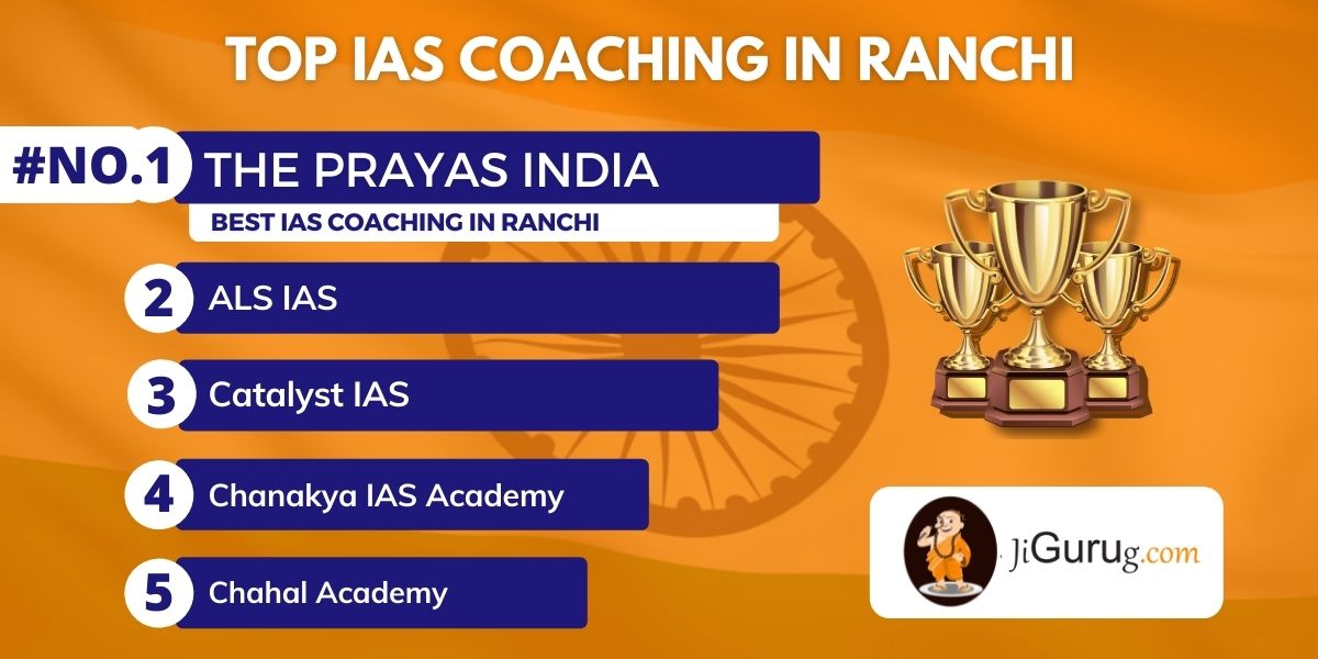 List of Top IAS Coaching in Ranchi