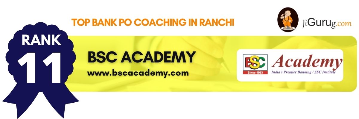 Top Bank PO Coaching in Ranchi