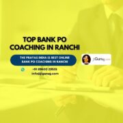 Best Bank PO Coaching Centres in Ranchi