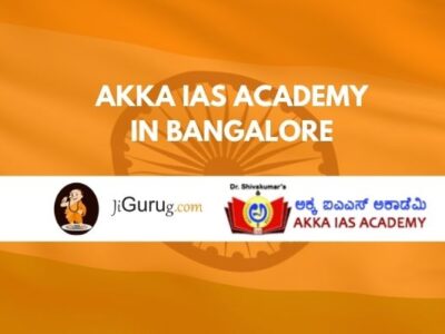 Akka IAS Academy in Bangalore