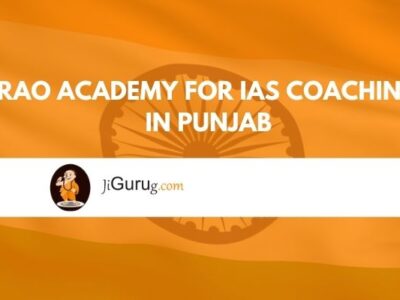 Rao Academy for IAS Coaching in Punjab