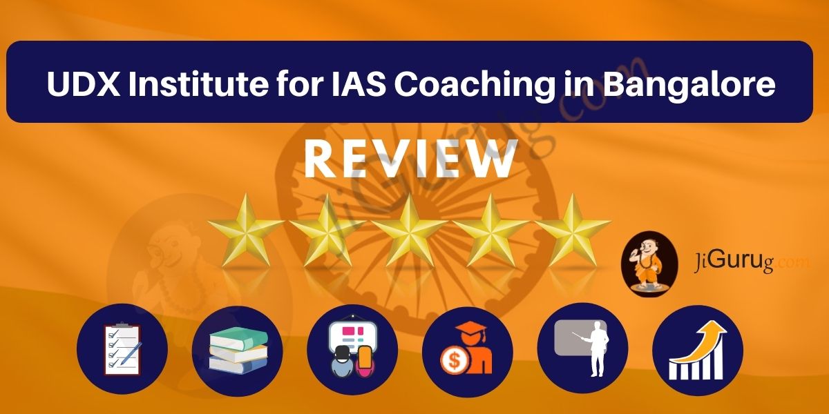 UDX Institute for IAS Coaching in Bangalore