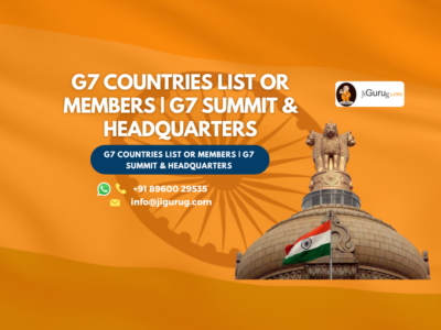 G7 Countries List or Members