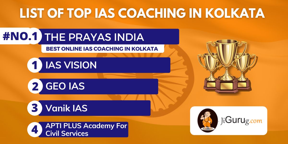 List of Top IAS Coaching Kolkata