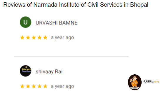 Reviews of Narmada Institute of Civil Services in Bhopal.