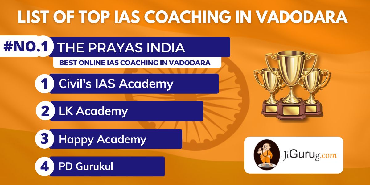 List of Top IAS Coaching in Vadodara