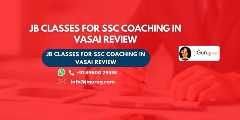 JB Classes for SSC Coaching in Vasai Review.