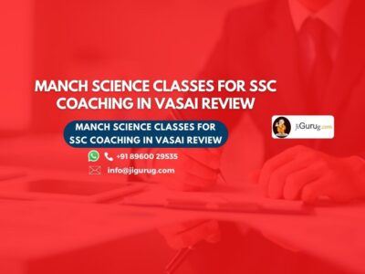 Manch Science Classes for SSC Coaching in Vasai Review.