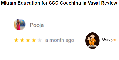 Mitram Education for SSC Coaching in Vasai Review.