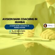 Avision Bank Coaching in Mumbai Review
