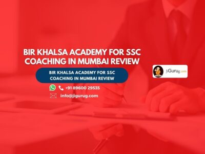 BIR KHALSA ACADEMY for SSC Coaching in Mumbai Review