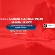 D.I.C.E Institute SSC Coaching in Mumbai Review