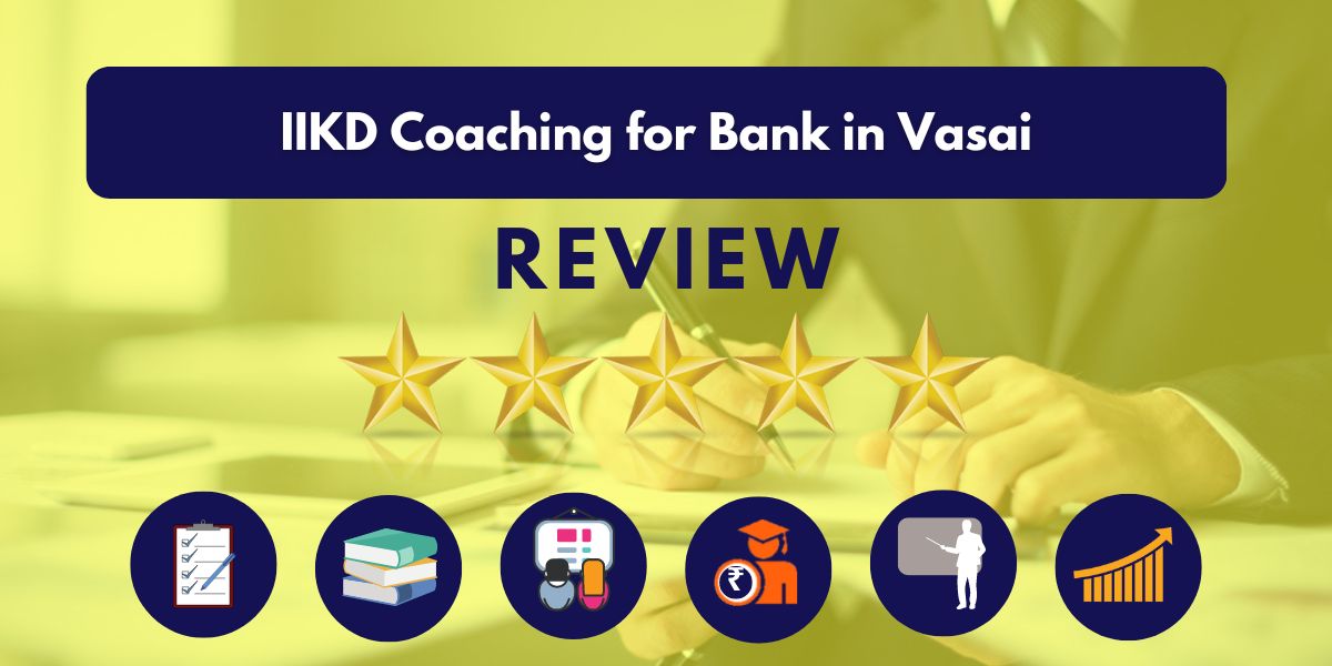 Reviews of IIKD Coaching for Bank in Vasai